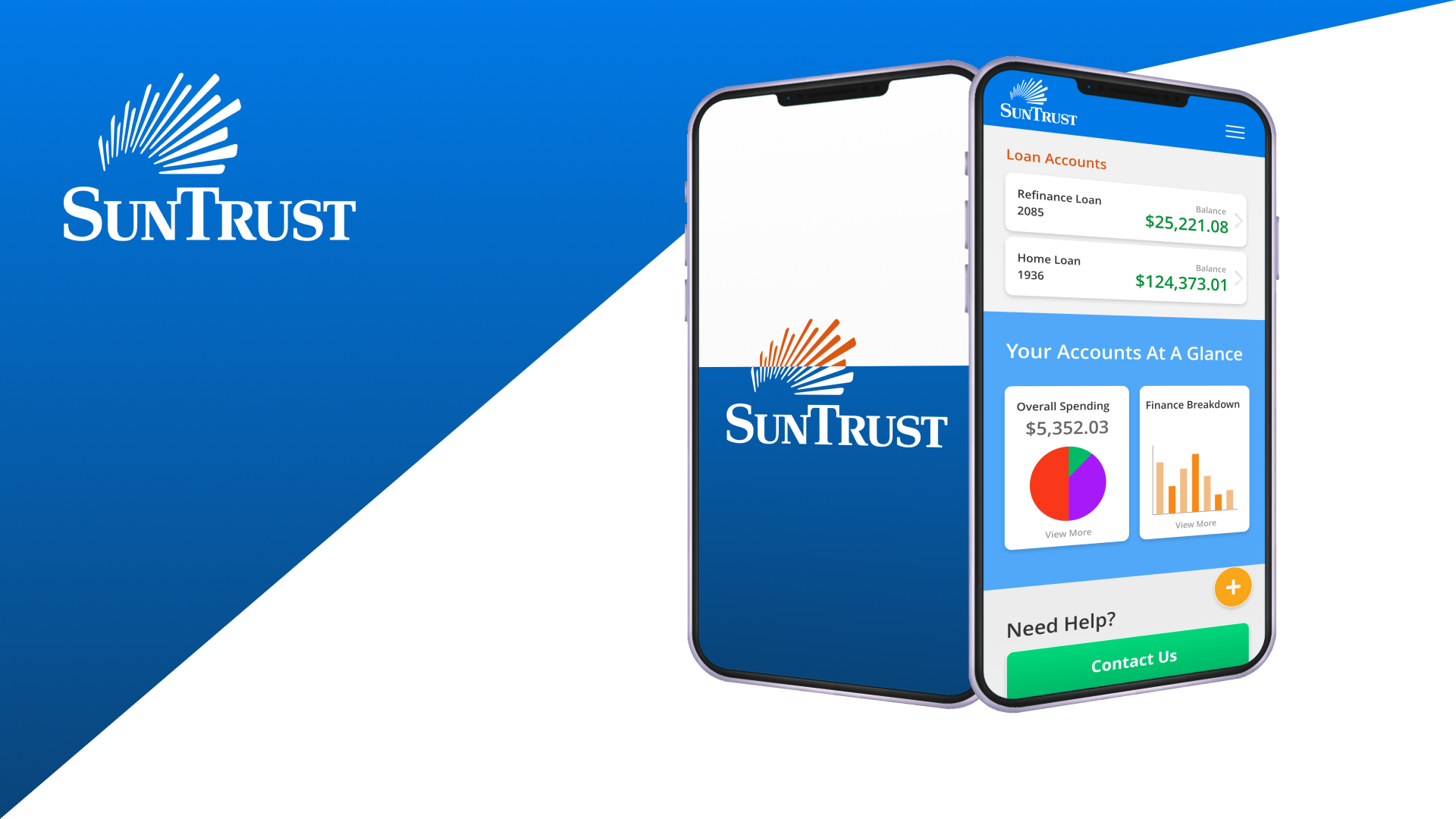 Suntrust Mobile Redesign