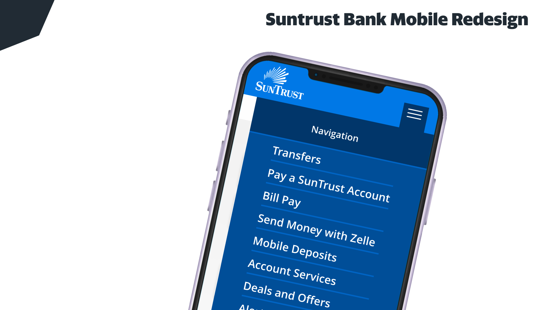 Suntrust Mobile Redesign